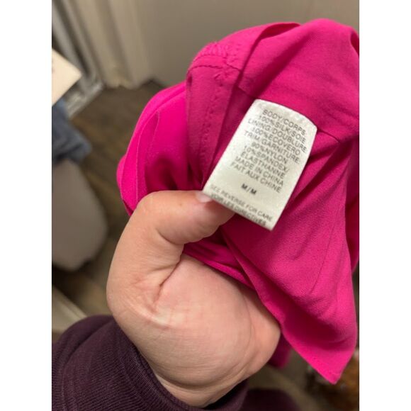 Cami NYC Delfina Pink Midi Dress Sz Medium Silk Slip Lingerie Inspired Going Out - Picture 7 of 7